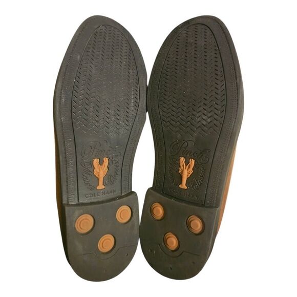 COLE HAAN Grand OS Pinch Maine Classic Brown Leather Loafers - Size 9 - Picture 5 of 9